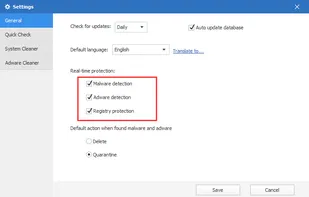 Wise Anti Malware screenshot 1