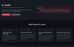 SinkedIn screenshot 1