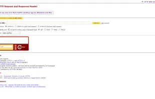 web-sniffer.net screenshot 1