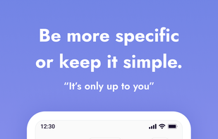 Text, voice notes and moodtags