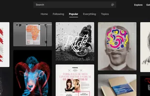 Designspiration screenshot 2