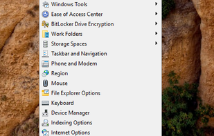 Control Panel - shell:ControlPanelFolde