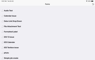 WorkMobile screenshot 1