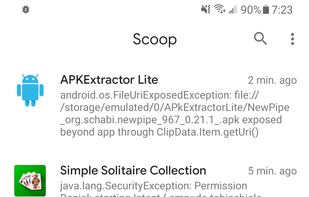 Scoop Crashes screenshot 2