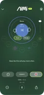 Adjust gain, solo instruments, or train aimi to personalize your mix.