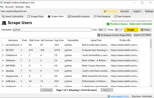 Reddit Toolbox screenshot 2