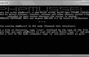phpMussel screenshot 1