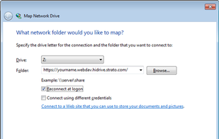 Map Network Drive
