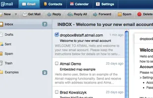 Intuitive Webmail Interface