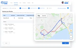 Upper Route Planner screenshot 1