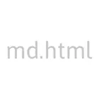 Markdown page icon
