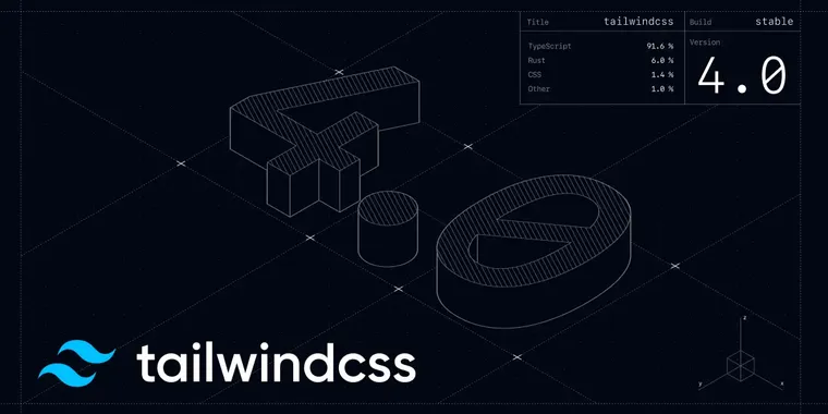 Tailwind CSS 4.0 enhances web development with new features, performance boost, and more image