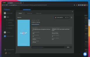 Bugbattle screenshot 1
