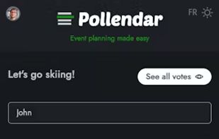 Pollendar screenshot 1