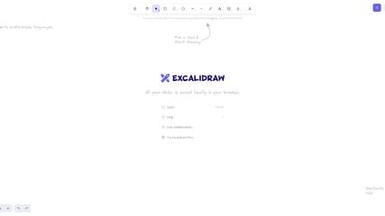 Excalidraw screenshot 1