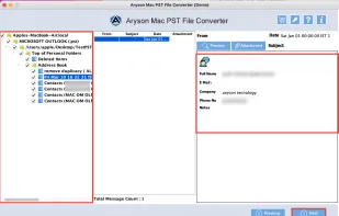 MacGater Outlook PST Converter screenshot 2