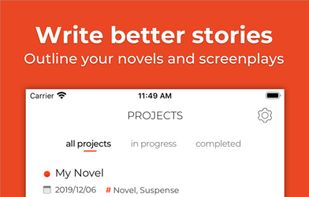 Story Planner for Writers screenshot 1