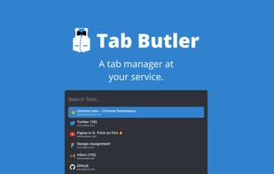 Tab Butler screenshot 1