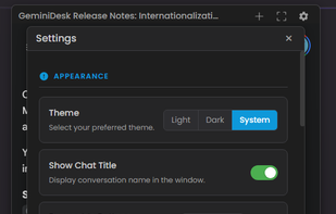 GeminiDesk screenshot 3