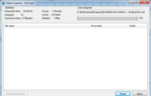 Zillya! Scanner screenshot 2