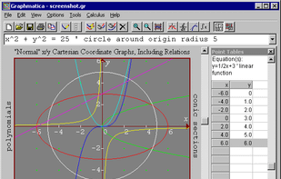 Graphmatica screenshot 1
