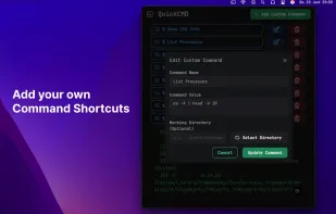 QuickCMD screenshot 1