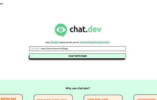 Chat.dev screenshot 1