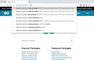 Quick jump to git repository