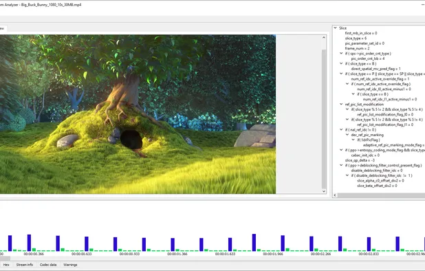 Virinext Bitstream Analyzer: Is tool for in-depth analysis of coded ...