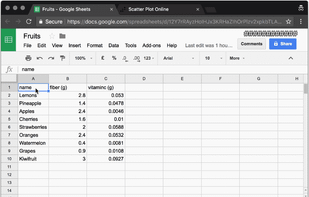 scatterplot.online screenshot 1