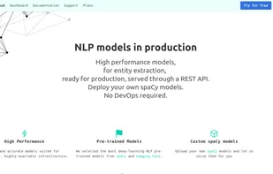 NLP Cloud screenshot 1