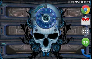 Steampunk Clock Wallpaper screenshot 1