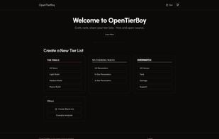 OpenTierBoy screenshot 1
