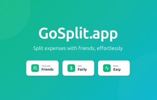 GoSplit screenshot 1