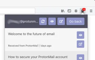 ProtonMail Extension screenshot 2