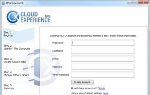 Create Account