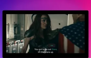 Translating a word while watching video