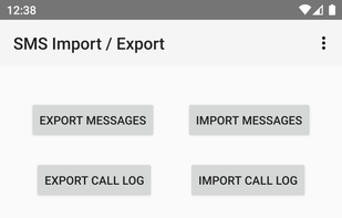 SMS Import / Export screenshot 3