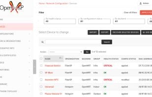 OpenWISP screenshot 2