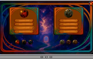 Card battle system display