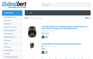 Dealbert screenshot 2