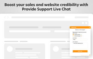 Live chat window appearance