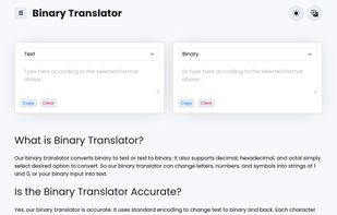 Binary Translate