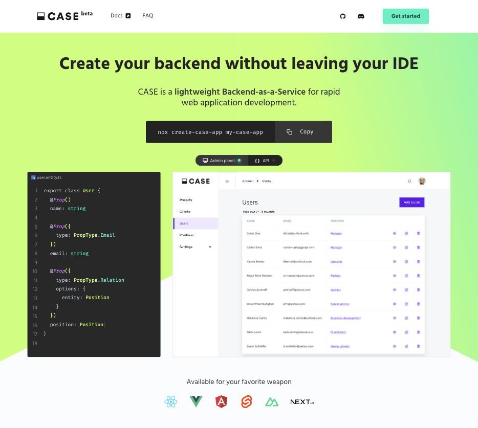 CASE JS Alternatives and Similar Sites & Apps AlternativeTo