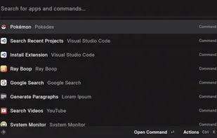 Raycast for Linux screenshot 1