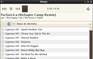 Xfmpc screenshot 1