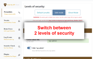 Hide My WP Ghost screenshot 1