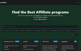 Find Affiliate screenshot 1