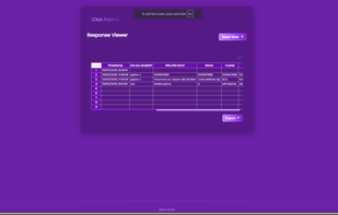 CMA Forms screenshot 1