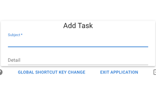 adding tasks through the fastest registration application.